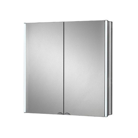 Plieger Lyndalu Armoire de toilette avec miroir 65cm avec éclairage LED Aluminium 0957800