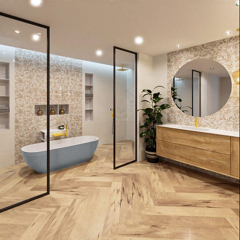 Mondiaz freeze Baignoire îlot - 180x85x60cm - Couleur Oro / Oro SW1015107