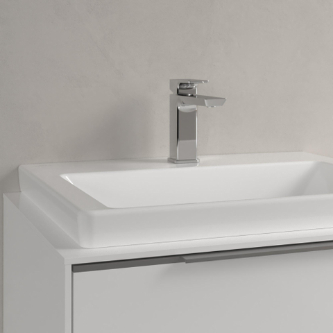 Villeroy & Boch Subway 3.0 lavabo - 60x47x16.5cm - 1 trou de robinet - blanc alpin brillant SW701124