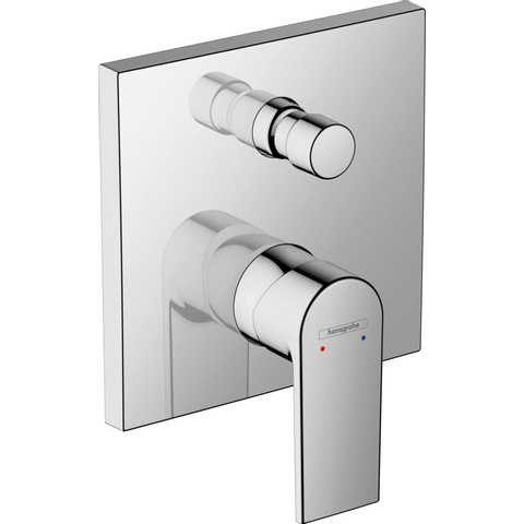 Hansgrohe Vernis Shape Eengreeps badmengkraan - inbouw - hoogglans chroom SW651628
