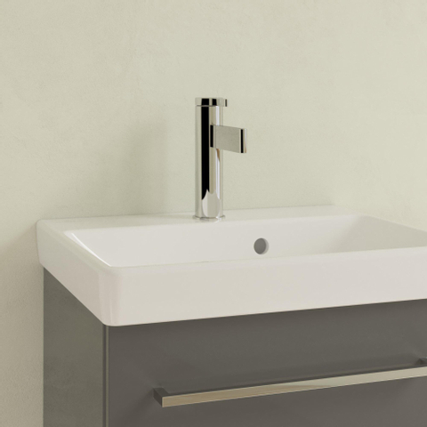 Villeroy & Boch Avento fontein - 45x37cm - 1 kraangat - met overloop - White Alpine (glans wit) SW59855