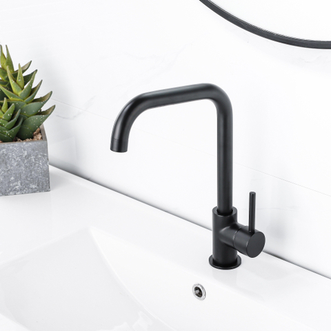 Adema Sparkle 2.0 Mitigeur de cuisine - haut - noir mat SW1408460