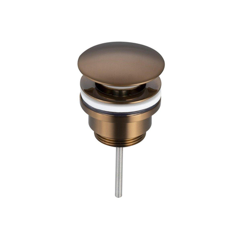 Fortifura Calvi Afvoerplug - klikwaste - PVD - geborsteld koper SW1079937