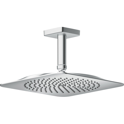 AXOR Citterio C douche de tête - 27x27cm - avec raccord plafond - ecosmart+ - chromé SW1152090