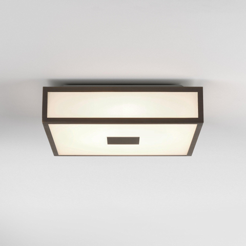 Astro Mashiko Square 300 plafondlamp excl. lichtbron 2x E27 brons SW787136