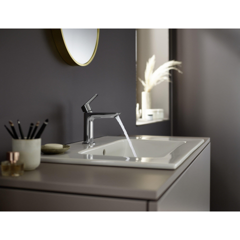 Hansgrohe Logis Fine - eengreeps wastafelmengkraan - 110 met afvoerplug - hoogglans chroom SW651454