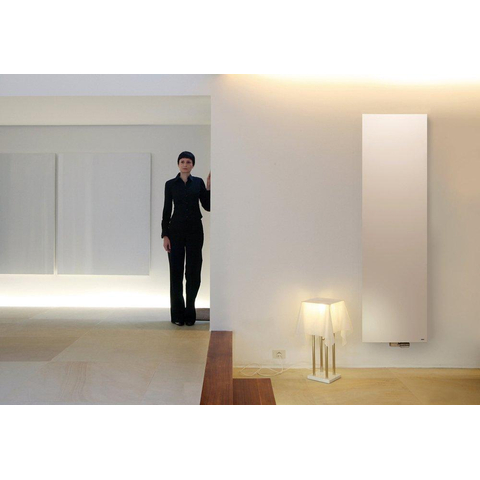 Vasco Niva N1L1 radiateur design simple 420x2220mm 1070 watt blanc structuré 7244433