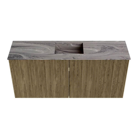 Mondiaz JOYA-DLUX 90cm toiletmeubel - kleur Dusk - Wastafel FAYE positie Midden Zonder kraangat kleur Sombra. SW1426141