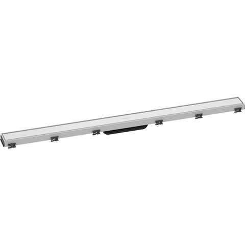 Hansgrohe RainDrain Match Douchegoot - 100cm - hoogte verstelbaar frame - mat wit SW1590438