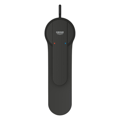 Grohe Get Wastafelmengkraan - m-size - trek waste - matte black (mat zwart) SW1440557