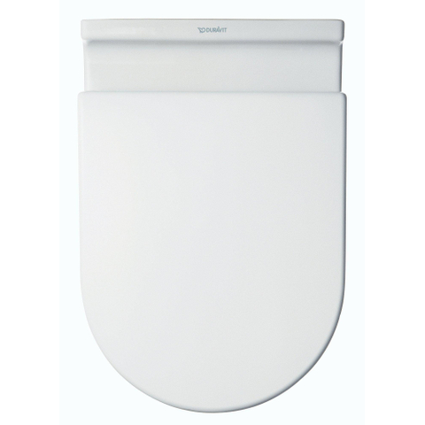 Duravit Starck 3 WC-zitting - 37x43.6x3.8cm - Kunststof wit Glanzend 0314994