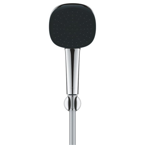 Grohe Vitalio Comfort QuickFix Handdoucheset - diameter 11cm - 2 straalsoorten - 8.0l/min - met houder - met slang - 175cm - chroom SW1028164