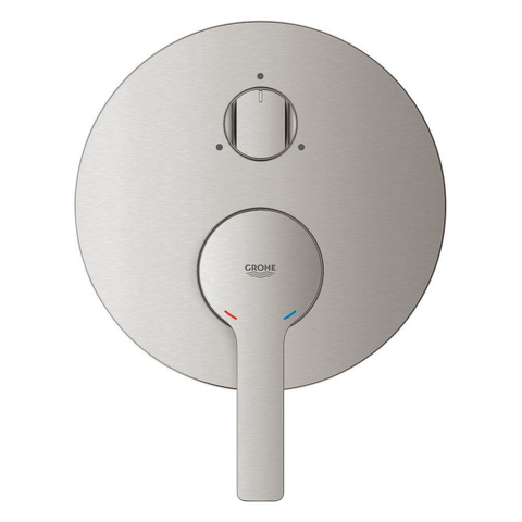 Grohe Lineare Afbouwdeel - voor inbouw mengkraan - 3 functies omstelling - Supersteel (RVS) SW296748