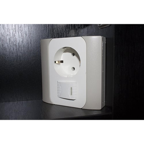 Saniclass 2.0 Armoire toilette 100x70x15cm avec 2 porte et éclairage LED Black Wood SW6568