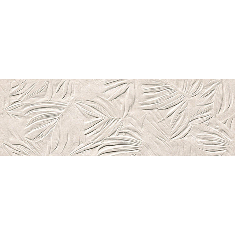 ÉCHANTILLON Terravito Elzino Carrelage murale - 25x75cm - rectifié - Aspect pierre naturelle - Blanc mat (blanc) SW1221288