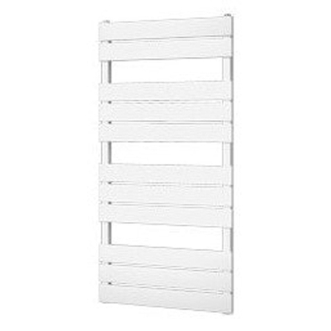 Plieger Genua designradiator horizontaal 1120x550mm 558W wit OUTLETSTORE STORE45386