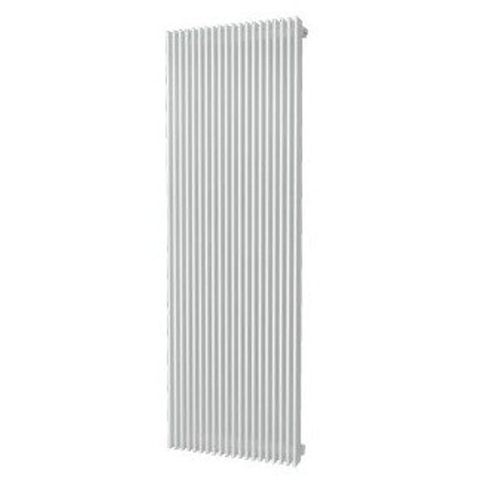 Plieger Antika Retto radiateur design vertical raccordement central 1800x595mm 1753W pergamon (RAL9001) 7253223