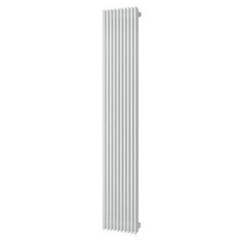 Plieger Antika Retto radiateur design vertical raccordement central 1800x295mm 994W argent métallique 7253227
