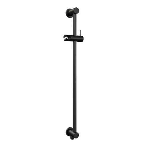 Brauer Black Carving Ensemble de douche pluie encastré - douche principale 30 cm - 2 fonctions - glissière - incluant partie encastrable - douchette à main 1 fonction - noir mat SW716218