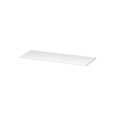 INK Topdeck Wastafelblad - 120x45x2cm - tbv onderkast - MDF lak - Mat wit SW158069