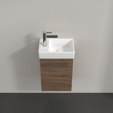 Villeroy & Boch Avento wastafelonderbouwkast - 1 deur - 34x51.4x20.2cm rechts - Arizona Oak (hout) SW448538