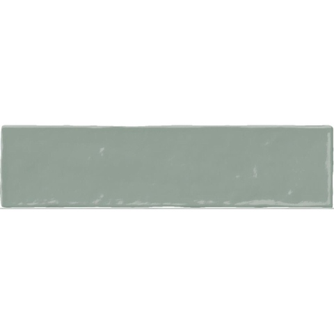 ÉCHANTILLON Terravito Quivaro carreau mural - 6.5x26cm - Jade brillant (vert) SW1130663