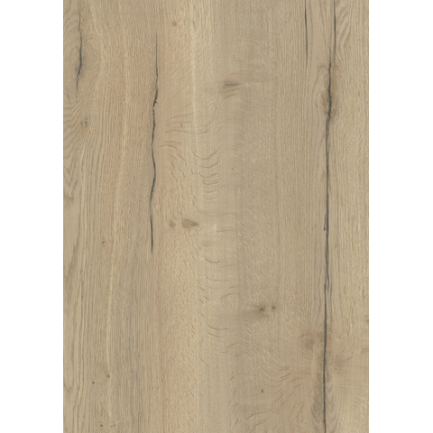 H&R Badmeubelen Juice Meuble sous-vasque - 100x45x40cm - angle gauche arrondi - 1 tiroir - poignée intégrée - chêne français SW1109895