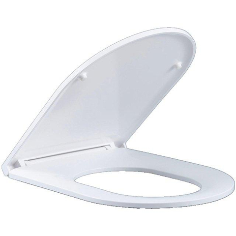 QeramiQ Dely Swirl Toiletset - 36.3x51.7cm - Geberit UP720 Duofix Sigma inbouwreservoir - 35mm zitting - bedieningsplaat beige - ronde knoppen - glans wit SW1412310