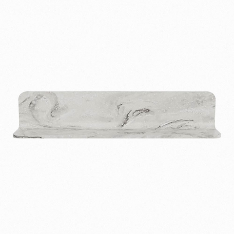 Mondiaz SPOT miroir – Ø 60 cm – avec tablette – Glace (marbre gris) SW1235635