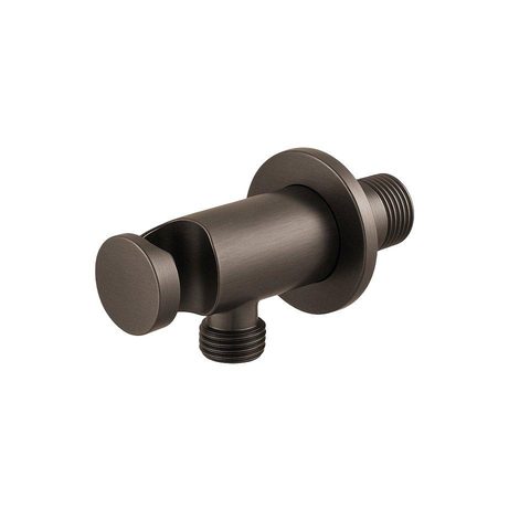 Grohe - Adema Rise regendoucheset – 25 cm hoofddouche – 38 cm gebogen wandarm – zonder handdouche – hard graphite brushed SW1248543