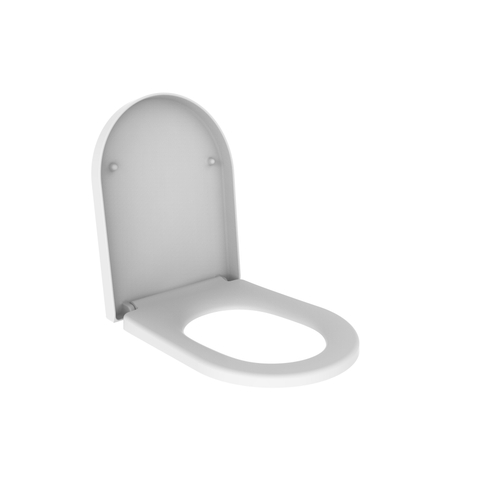 Wiesbaden Vesta Toiletzitting - softclose en quickrelease - mat wit SW523981