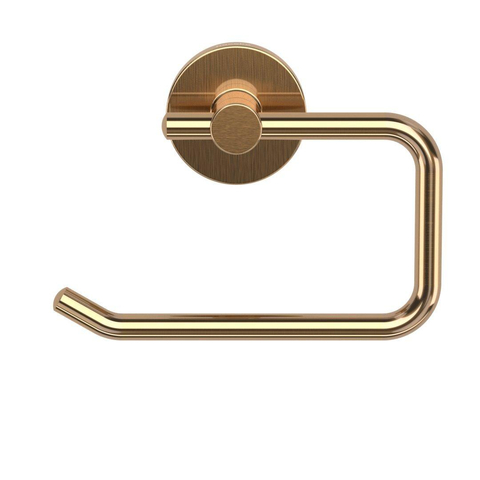 Haceka Kosmos Porte-rouleau de papier toilette - sans couvercle - cuivre brossé SW955710