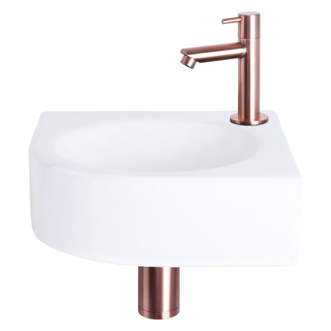 Differnz Cleo fontein keramiek 30 x 30 x 10 cm wit OUTLETSTORE STORE43746