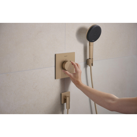Hansgrohe Porter Fine support de douchette - bronze brossé (bronze) SW1388261