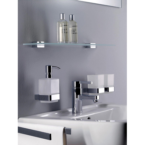 Emco Loft porte-gobelet avec verre chrome SW113949