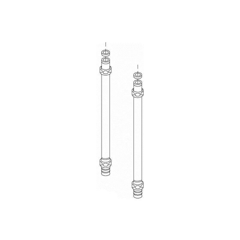 Daalderop Tubes de raccordement par paire diamètre 12 mm 40 cm 1240900