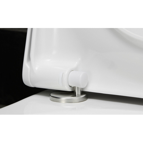 Duravit Starck 3 WC suspendu à fond creux 36x54cm avec fixation cachée et abattant frein de chute blanc SW85525