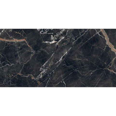 ÉCHANTILLON Ceralto Alabro Vein Carrelage sol et mur 60x120cm 6mm rectifié porcellanato Ombre Caravage SW976534
