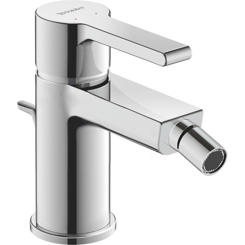 Duravit B.2 1 greeps bidetmengkraan - 148x42x131mm - hoogglans chroom SW157848