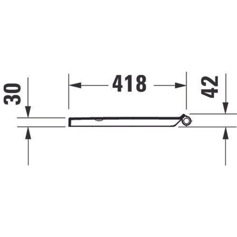 Duravit No.1 DuraStyle Basic WC-zitting - 36.9x43.3x4.2cm - compact - met softclose - met quickrelease - kunststof - wit SW472394