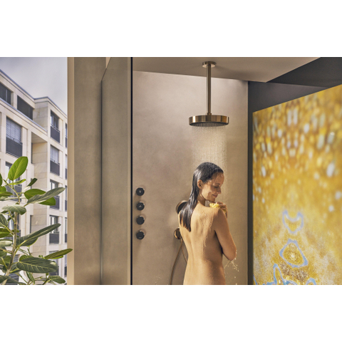 Hansgrohe Raindance e - douchearm plafond - 30cm - geborsteld brons SW297661
