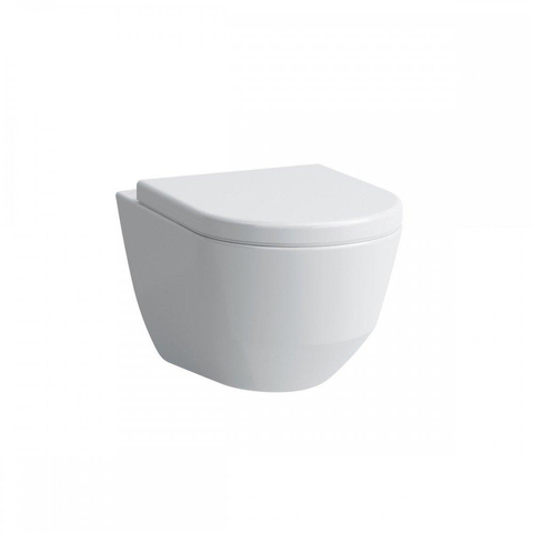 Laufen Pro WC suspendu 36.5x53x34.5cm à fond creux rimless céramique blanche GA78116