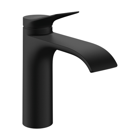 Hansgrohe VIVENIS Eengreeps wastafelmengkraan - 110 - coolstart - met PopUp - trekwaste - mat zwart SW699931