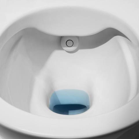 Laufen Cleanet NAVIA WC-douche 40.5x58x37cm chasse profonde incl. abattant avec couvercle et softclose céramique blanc mat mat SW258683