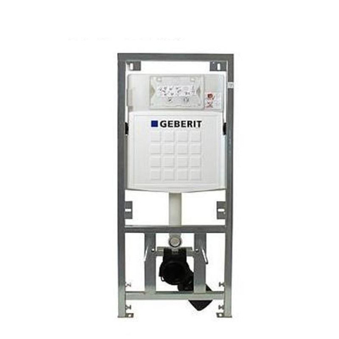 Plieger brussel toiletset inclusief Inbouwreservoir en closetzitting Geberit Sigma 01 afdekplaat wit SW484