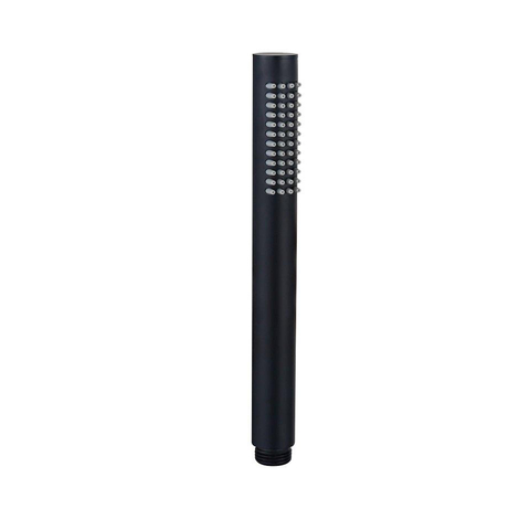 Fortifura Calvi Inbouw Regendoucheset - rond - thermostatisch - wandarm - 25cm - hoofddouche - staaf handdouche - mat zwart SW1189330