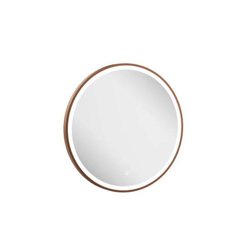 Crosswater Infinity miroir – Ø 60 cm – LED directe tout autour – Bronze brossé SW1026398