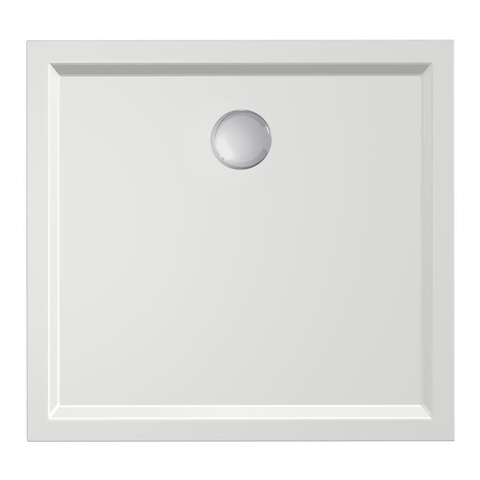 Xenz Mariana Receveur de douche - 80x75x7 - Acrylique - blanc SW378756