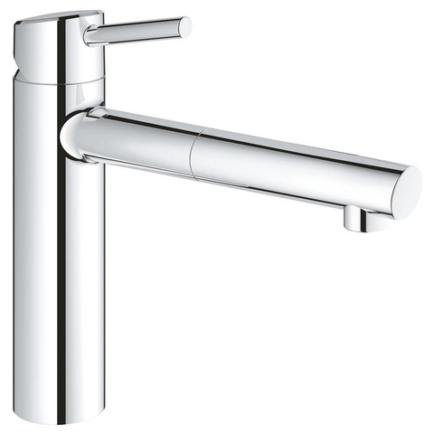 Grohe Concetto Keukenkraan - uittrekbare uitloop - chroom 0436203