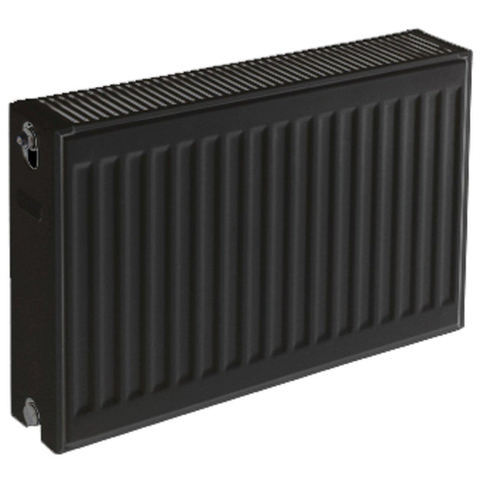 Plieger paneelradiator compact type 22 400x1800mm 2293W zwart grafiet (black graphite) 7340962